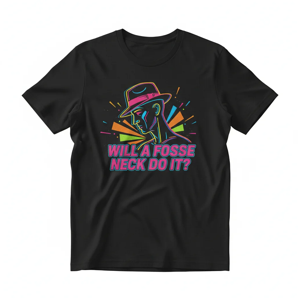 SNL Fosse Neck T-Shirt - Essential Comedy Sketch Tee