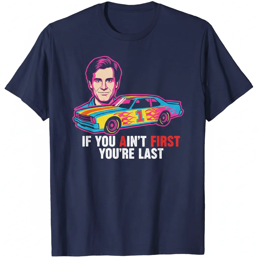 Ricky Bobby "If You Ain't First You're Last" Talladega Nights Essential T-Shirt