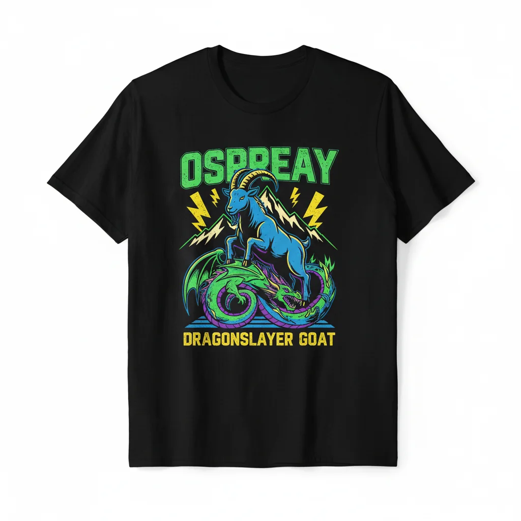 Will Ospreay Dragonslayer Billy Goat T-Shirt - AEW Wrestling Apparel