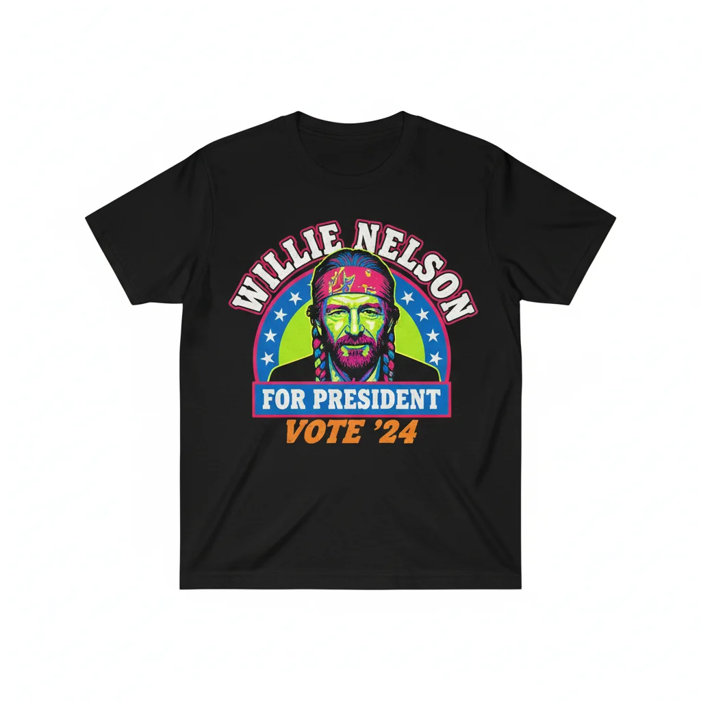 Willie Nelson for President Shirt - Country Music Legend Tee