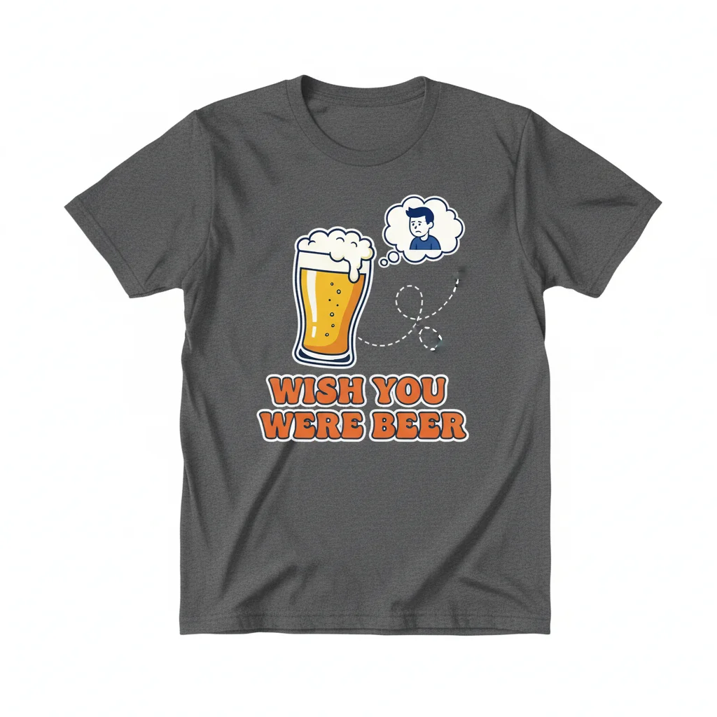 Wish You Were Beer | Premium Streetwear Tee