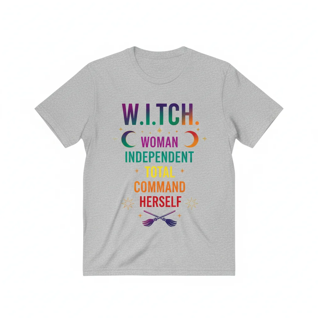 WITCH Acronym T-Shirt - Essential Soft Unisex Tee