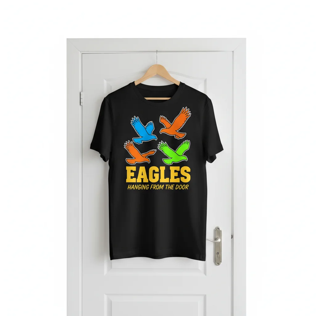 Eagle Door Hanger Graphic Essential T-Shirt – Comfortable & Stylish