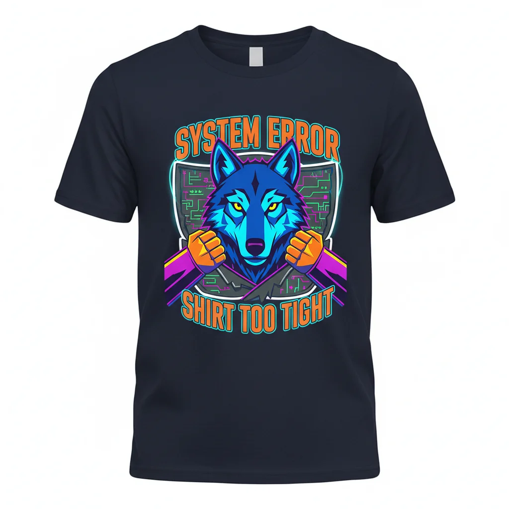 Funny Wolf Ripping Shirt Meme Essential T-Shirt