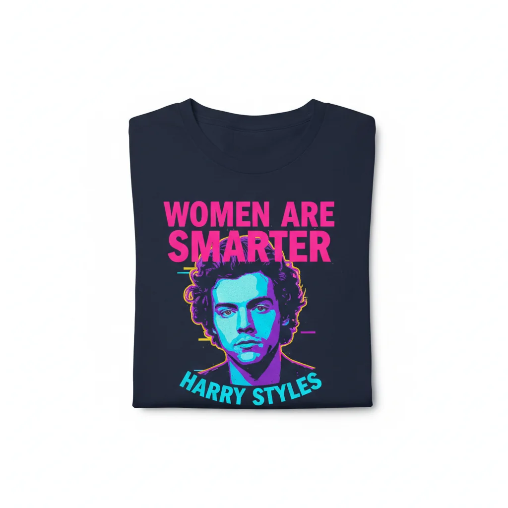 Camiseta Esencial "Women Are Smarter - Harry Styles" - Durabilidad y Confort Premium