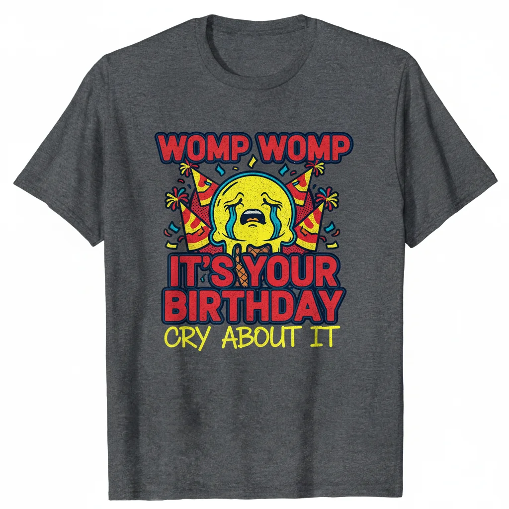 Womp Womp Birthday Cry - Essential Tee
