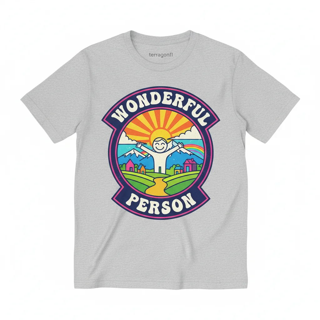 Wonderful Person Essential T-Shirt – Premium Soft Cotton Tee