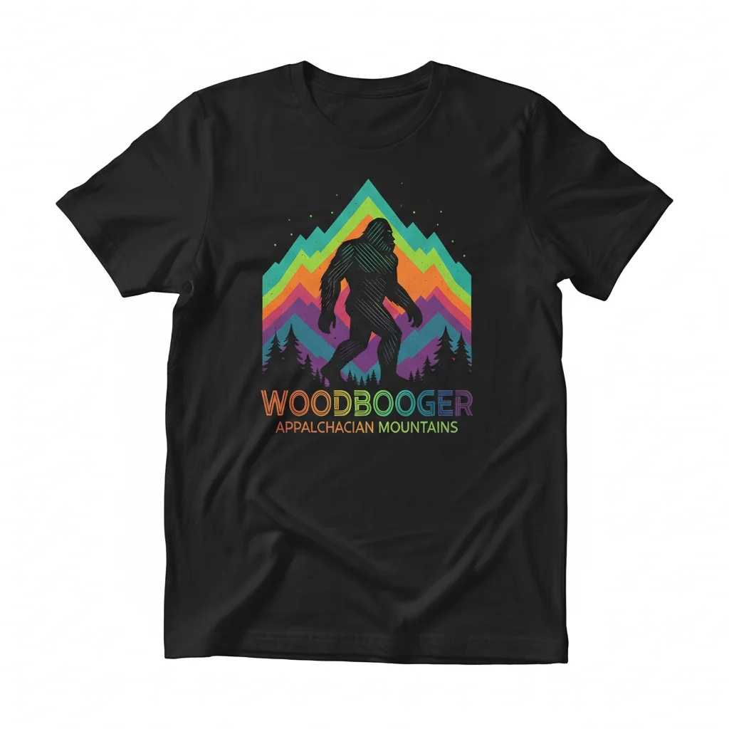 Woodbooger Bigfoot Tee | Appalachian Mountains Edition