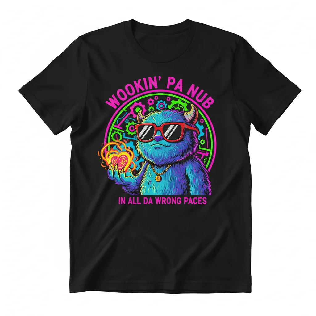 Wookin' Pa Nub Essential T-Shirt – Premium Cotton, Comfortable Fit | Fan Apparel