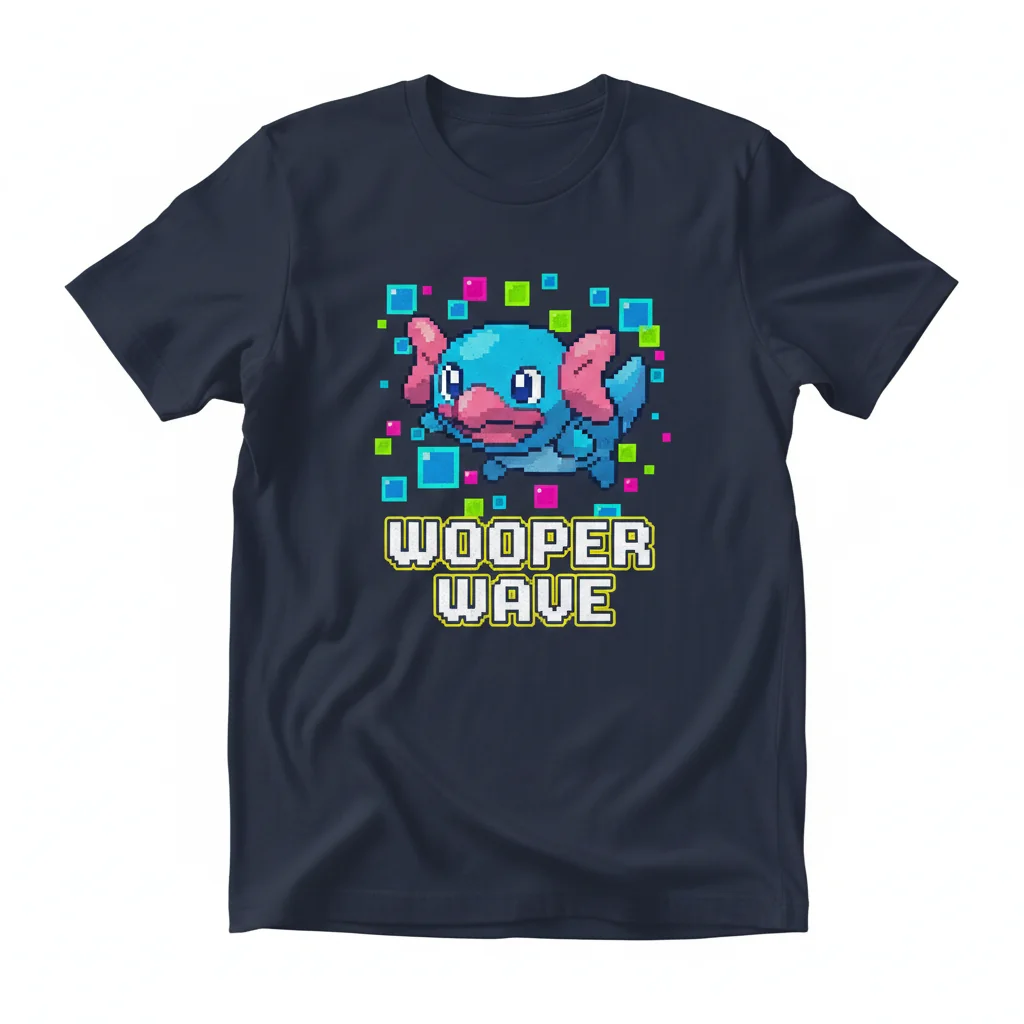 Wooper Wanderlust: A Pokémon Journey Tee