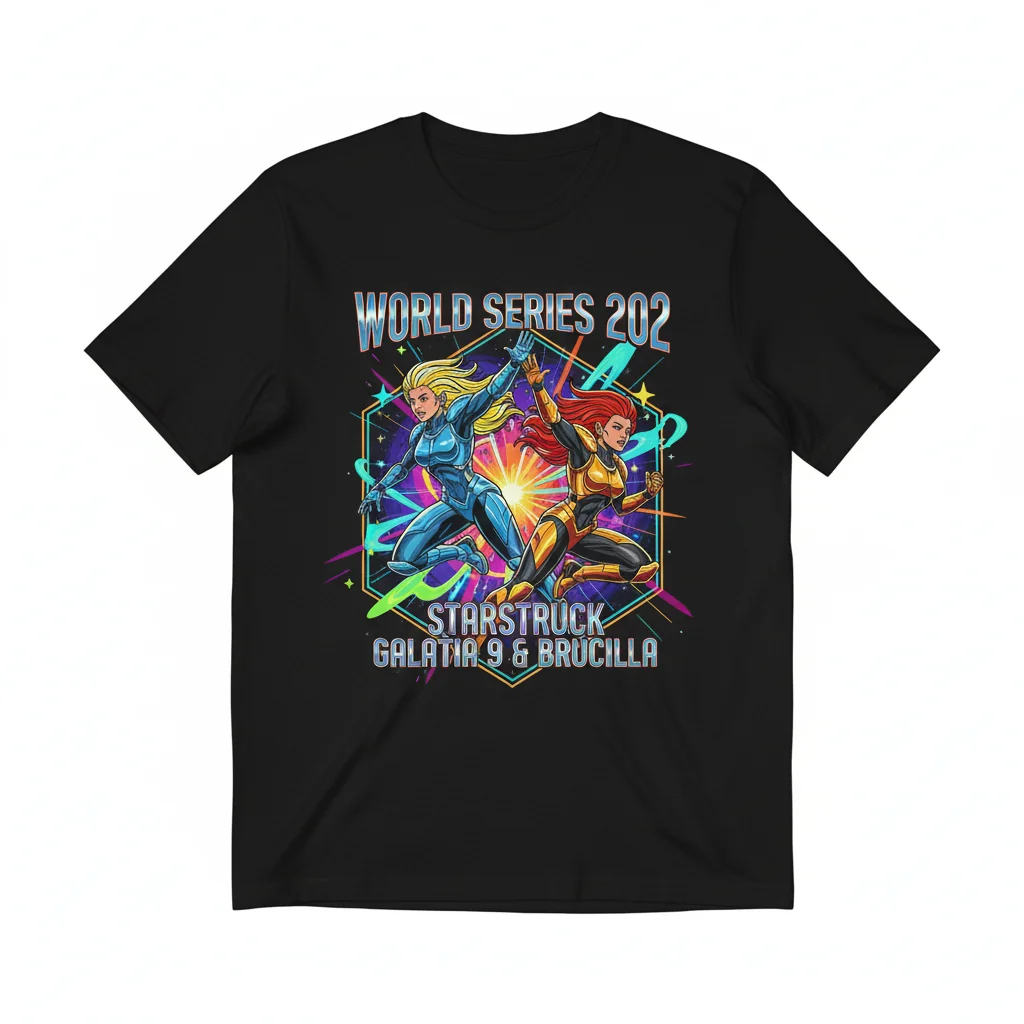 World Series 202 Starstruck Galatia 9 And Brucilla Premium Cotton T-Shirt