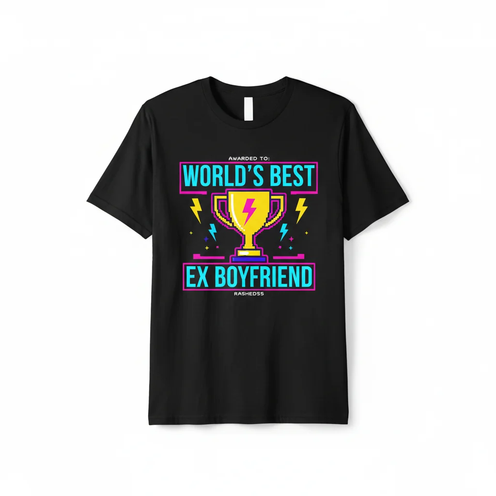 The "World's Best Ex-Boyfriend" Essential Tee – A Nod to Past Chapters