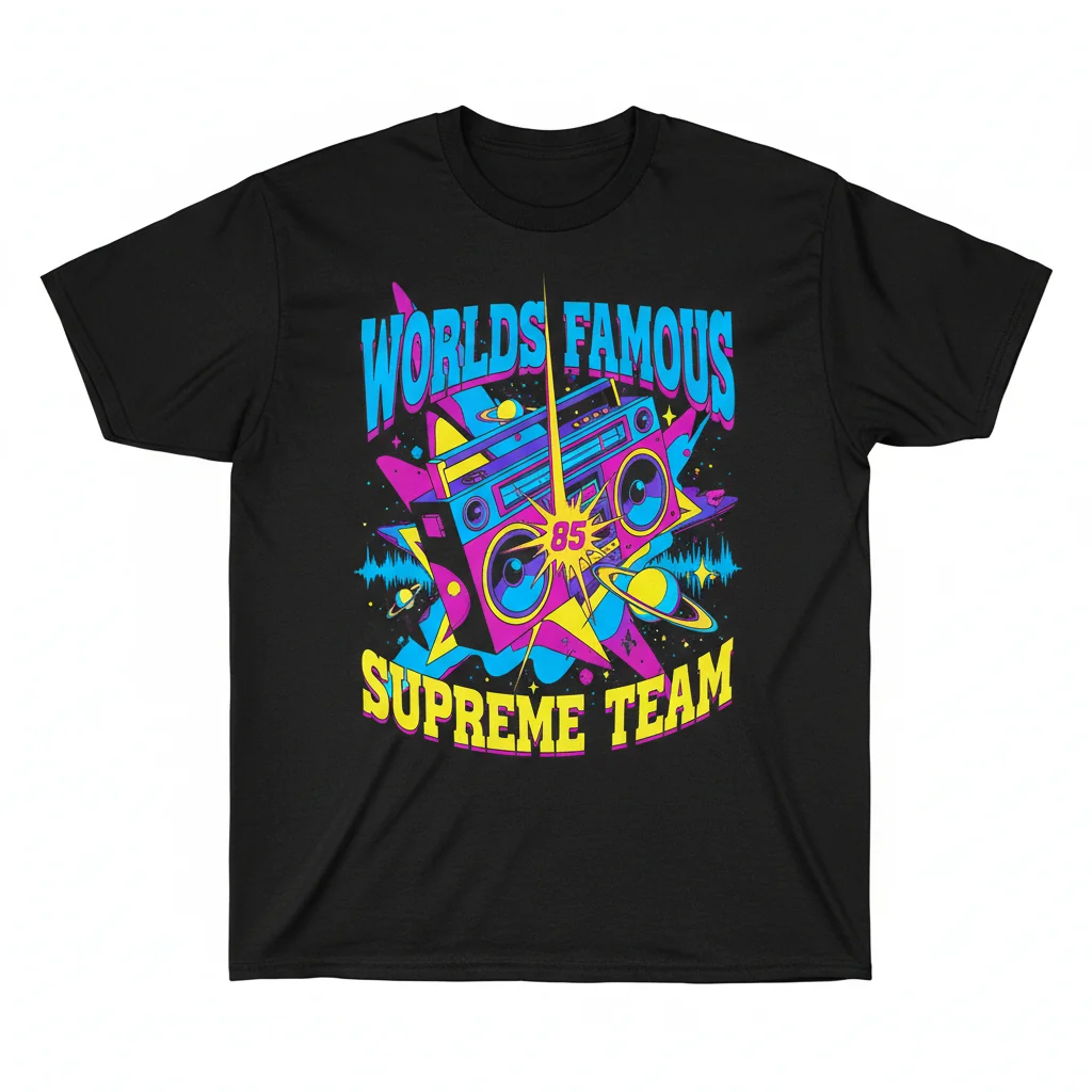 Worlds Famous Supreme Team Essential T-Shirt – Classic Graphic Tee