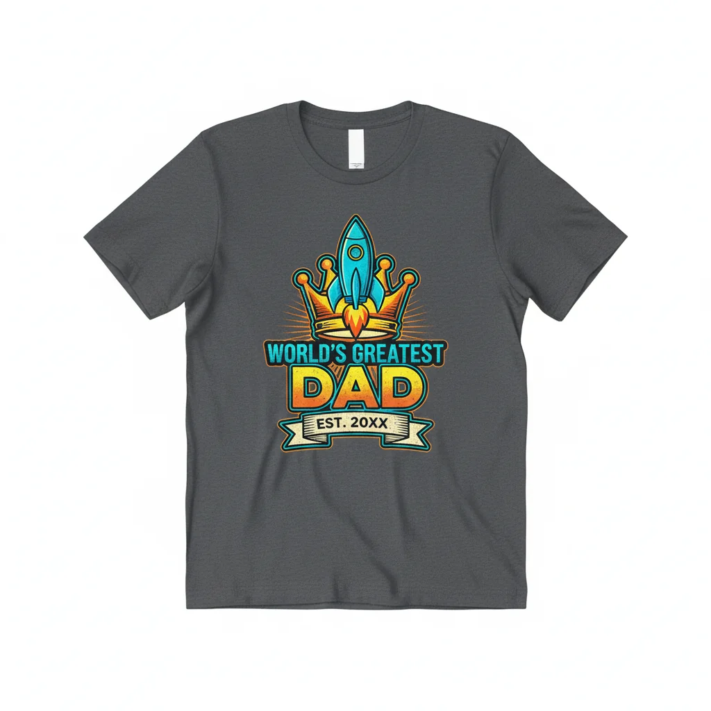 World's Greatest Dad Premium Ultra-Soft Tee - Built to Last