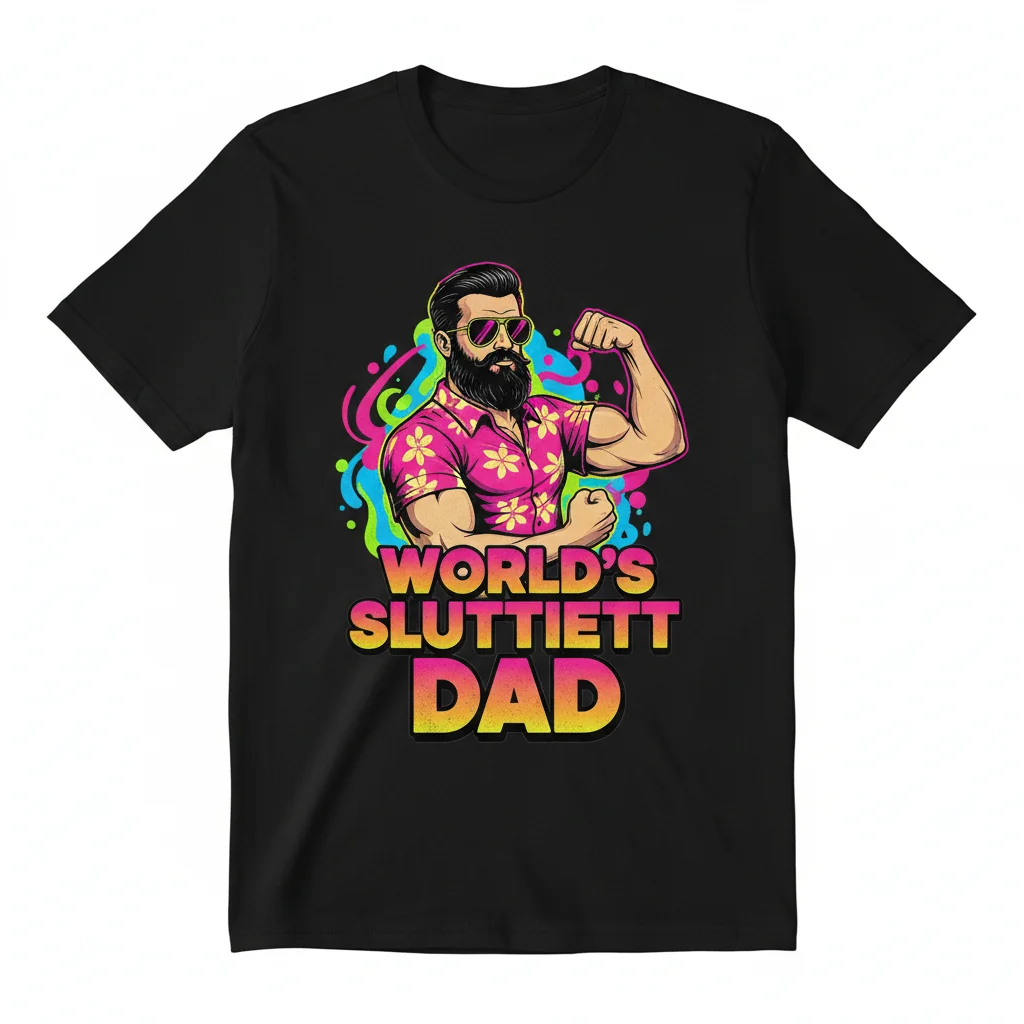 The World's Sluttiest Dad Essential T-Shirt: Unmatched Comfort, Unrivaled Style