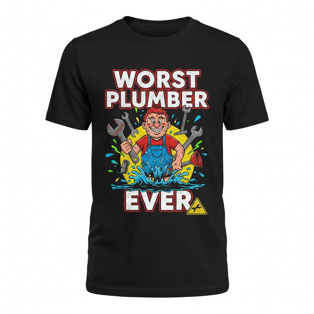 Worst Plumber Ever - Essential Street Tee
