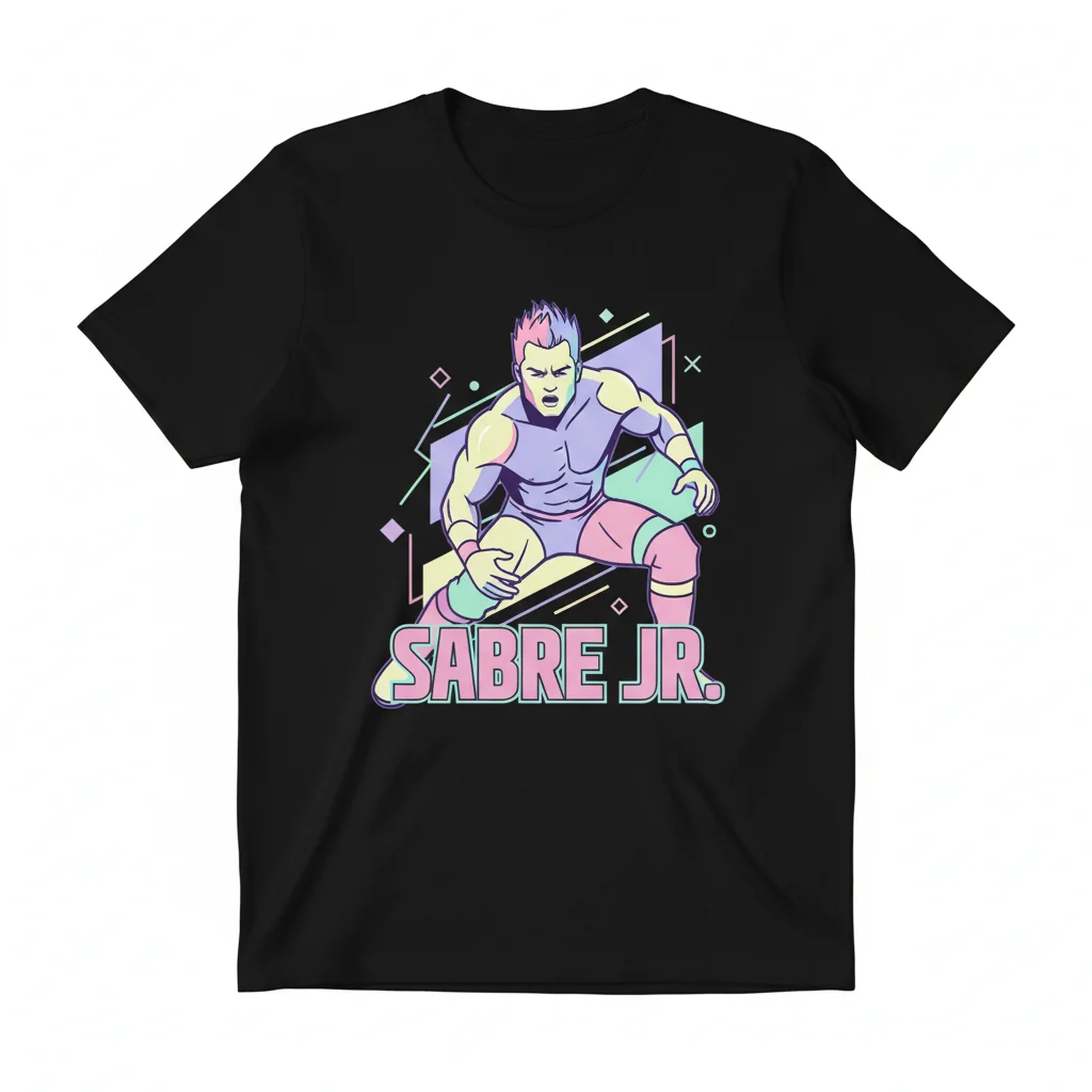 Zack Sabre Jr. Wrestle Pastel Premium Tee – Lasting Comfort & Style