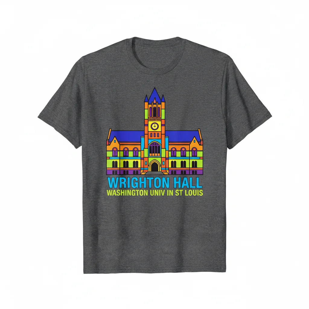 Embrace Campus Spirit: Wrighton Hall, Washington University Essential Tee