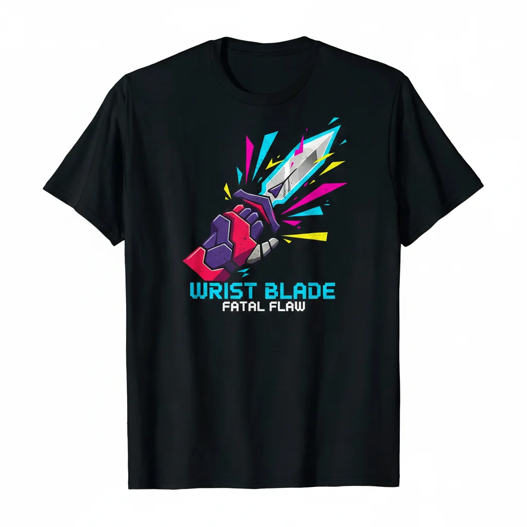Slay the Spire Wrist Blade Relic Graphic T-Shirt – Essential Gamer Apparel