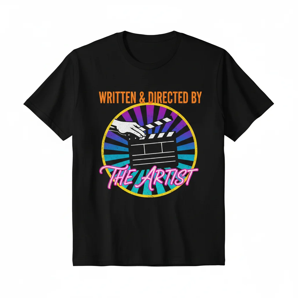 Written and Directed: The Ultimate Statement Tee for Creators