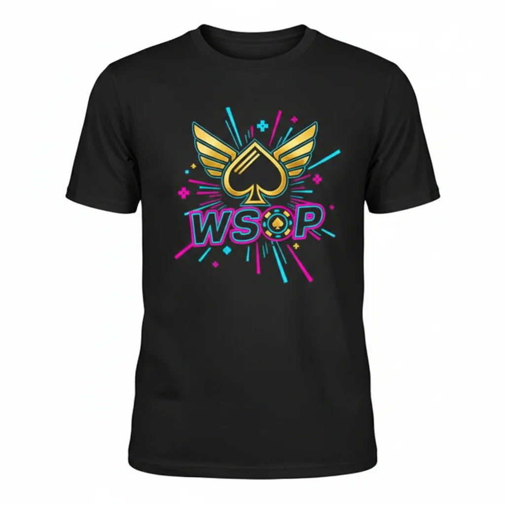 WSOP Logo Art Essential T-Shirt: Unmatched Comfort & Lasting Style