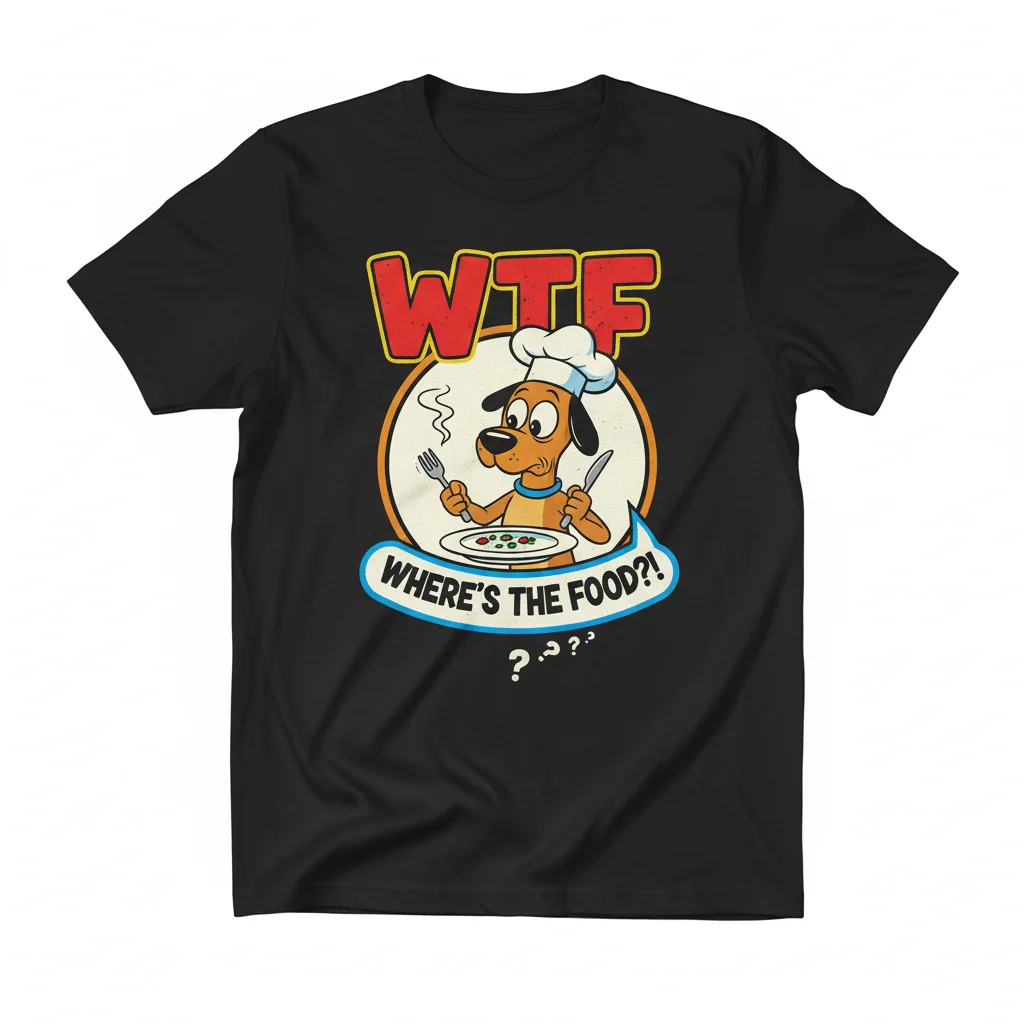 WTF - Where's The Food? Premium Street Tee