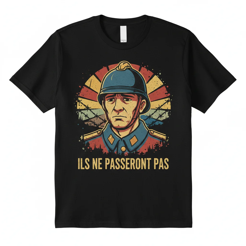T-Shirt Essentiel "Wojak Français WW1"
