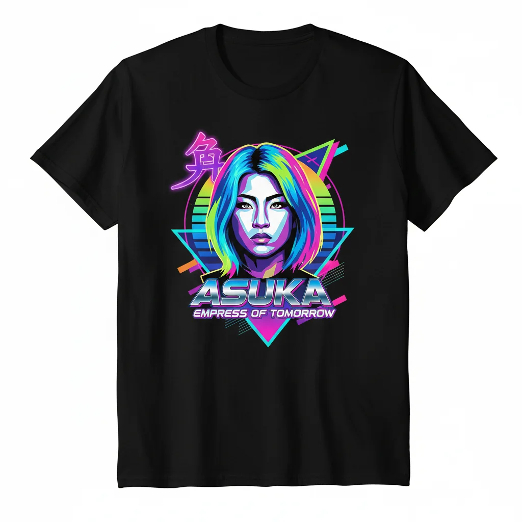 WWE Asuka The Empress of Tomorrow T-Shirt – Official WWE Apparel