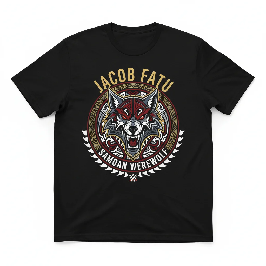 Jacob Fatu 'Samoan Werewolf' Tee