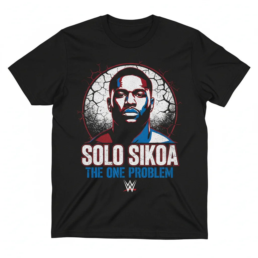 Solo Sikoa The One Problem Premium Wrestling Fan Tee