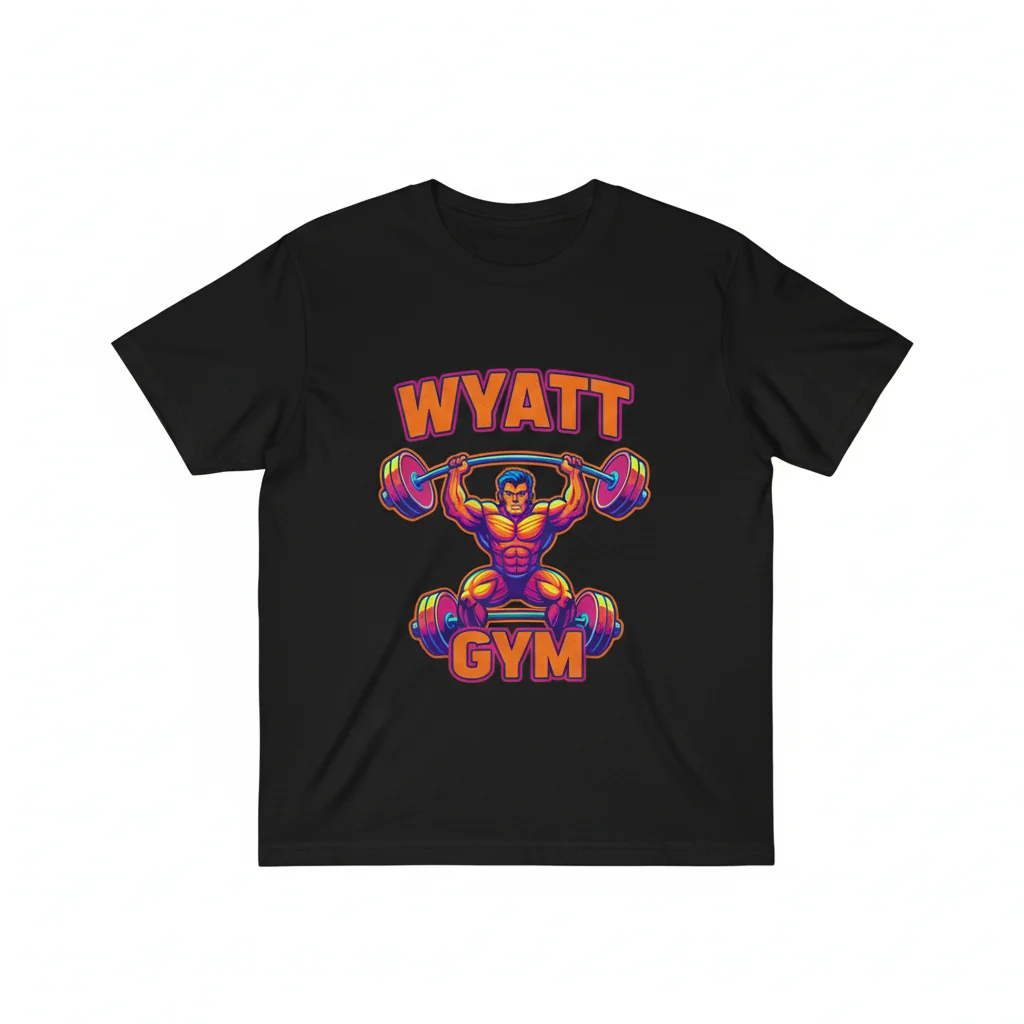 Wyatt Gym Essential T-Shirt: Men's Performance Cotton Tee for Training & Everyday