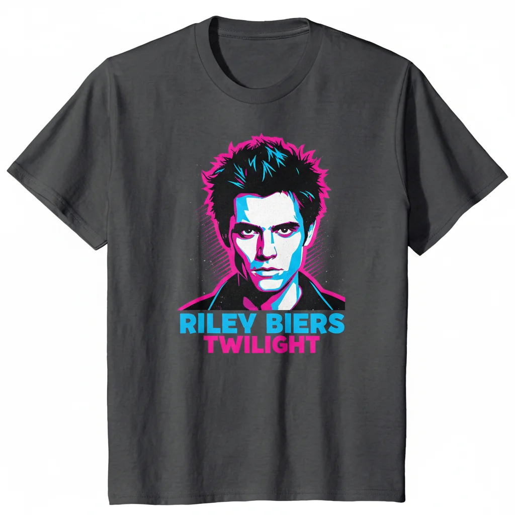 Xavier Samuel Riley Biers Twilight Saga Essential T-Shirt - Premium Cotton Tee