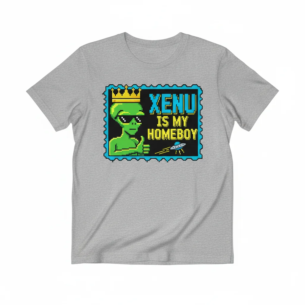 Xenu Is My Homeboy Essential T-Shirt – Premium Soft Cotton Tee for Men & Women