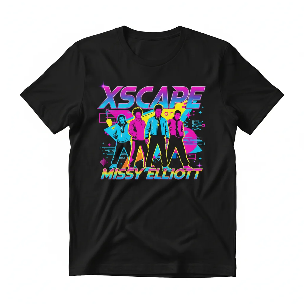 Xscape & Missy Elliott Essential T-Shirt – Premium Cotton, Retail Fit