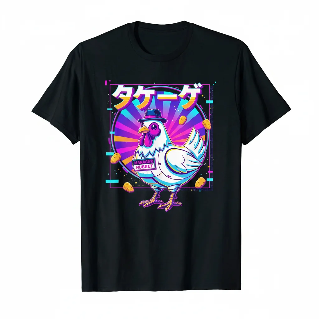 Yakuza 0 Nugget Manager T-Shirt & Sticker Set – Premium Essential Cotton Tee