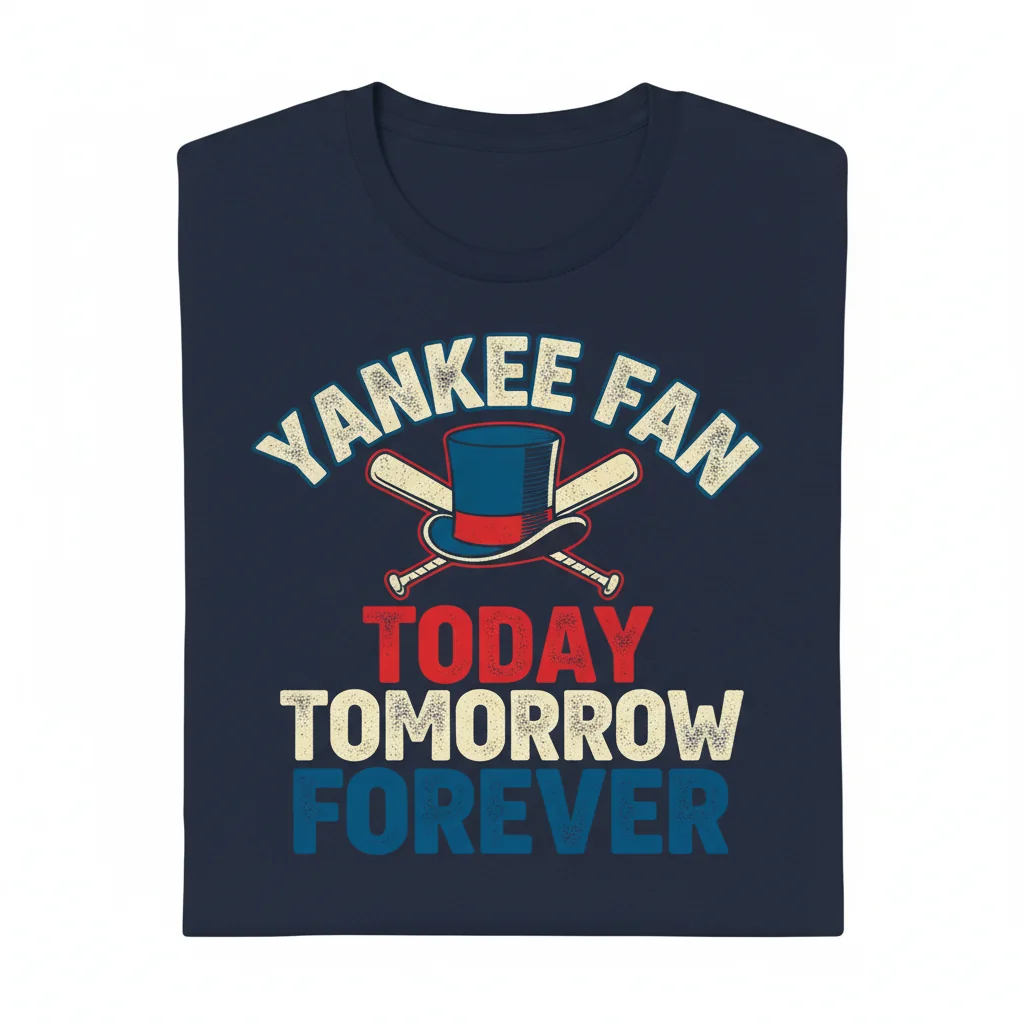 Yankee Fan Forever Essential T-Shirt – Durable, Vibrant & Perfect Fit