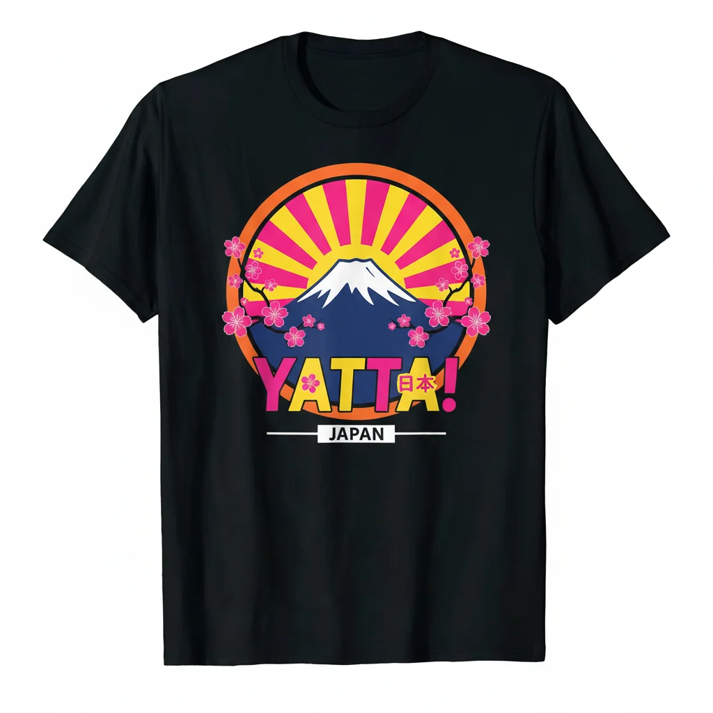 Yatta! Japan Essential Unisex T-Shirt – Japanese Style Tee
