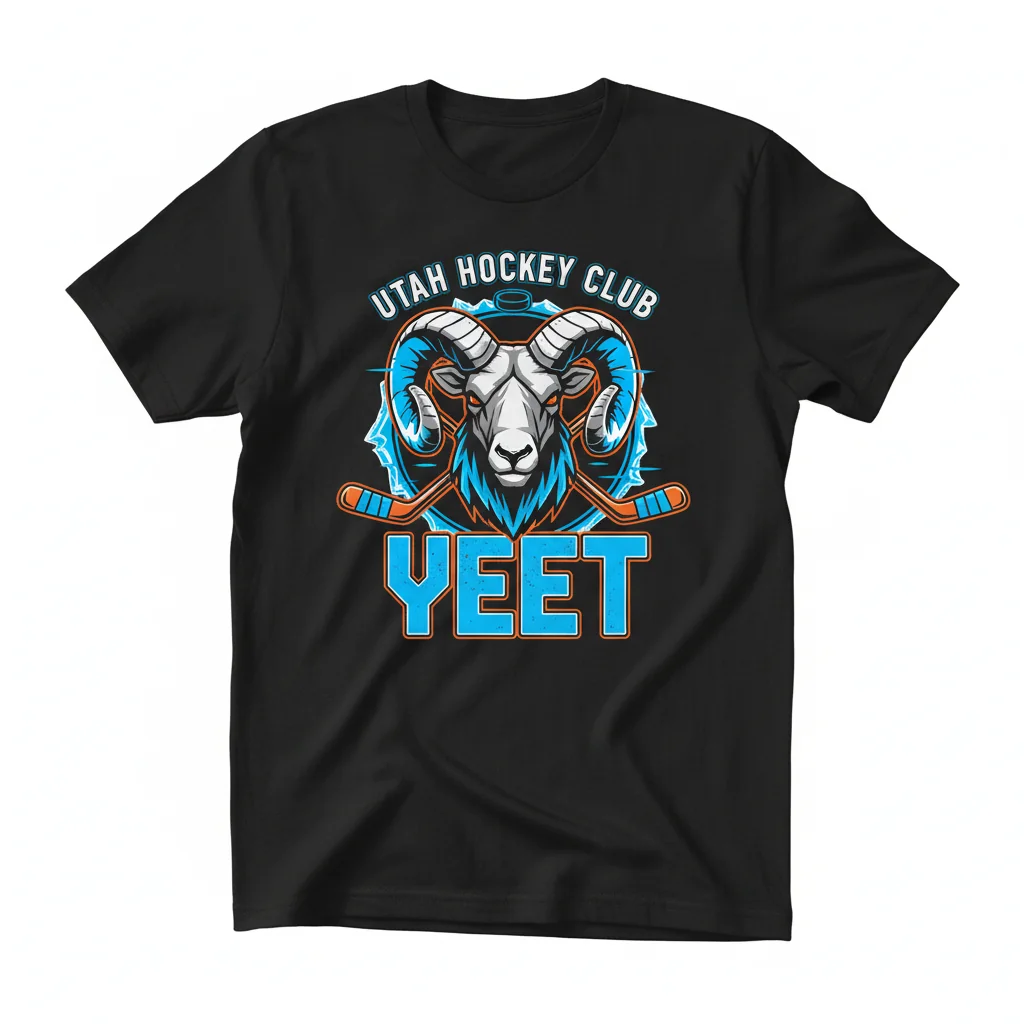 YEET Utah Hockey Club NHL Fan T-Shirt – Official Team Apparel