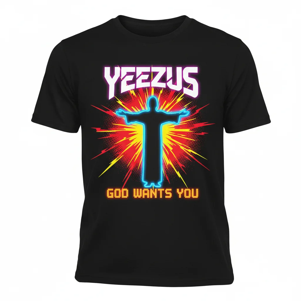 Yeezus God Wants You: The Essential Vision T-Shirt