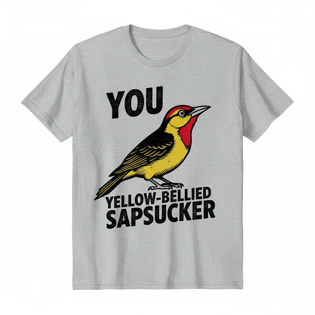 Yellow Bellied Sapsucker Insult – Premium Durable Unisex T-Shirt