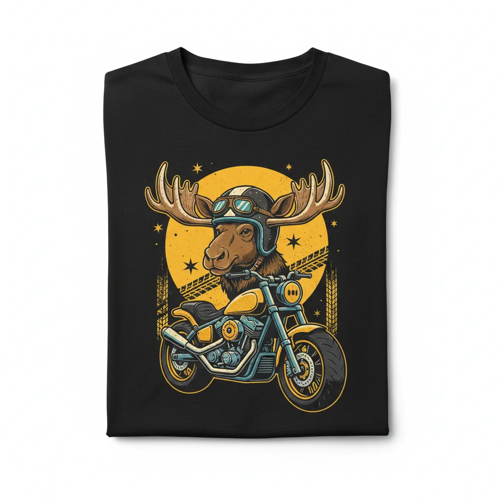 Yellow Moobike: Ride into Joy Essential T-Shirt
