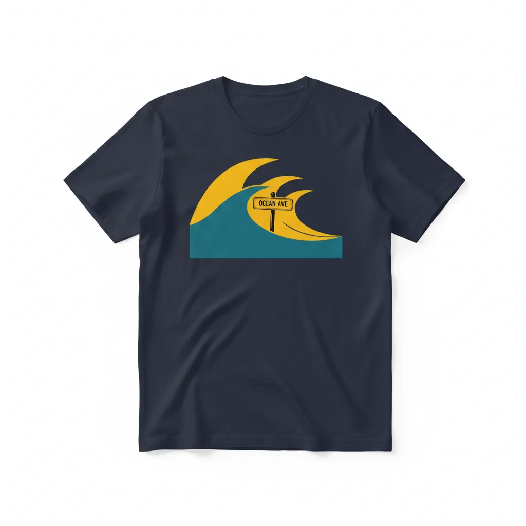 Yellowcard Ocean Avenue T-Shirt - Iconic Pop Punk Band Tee