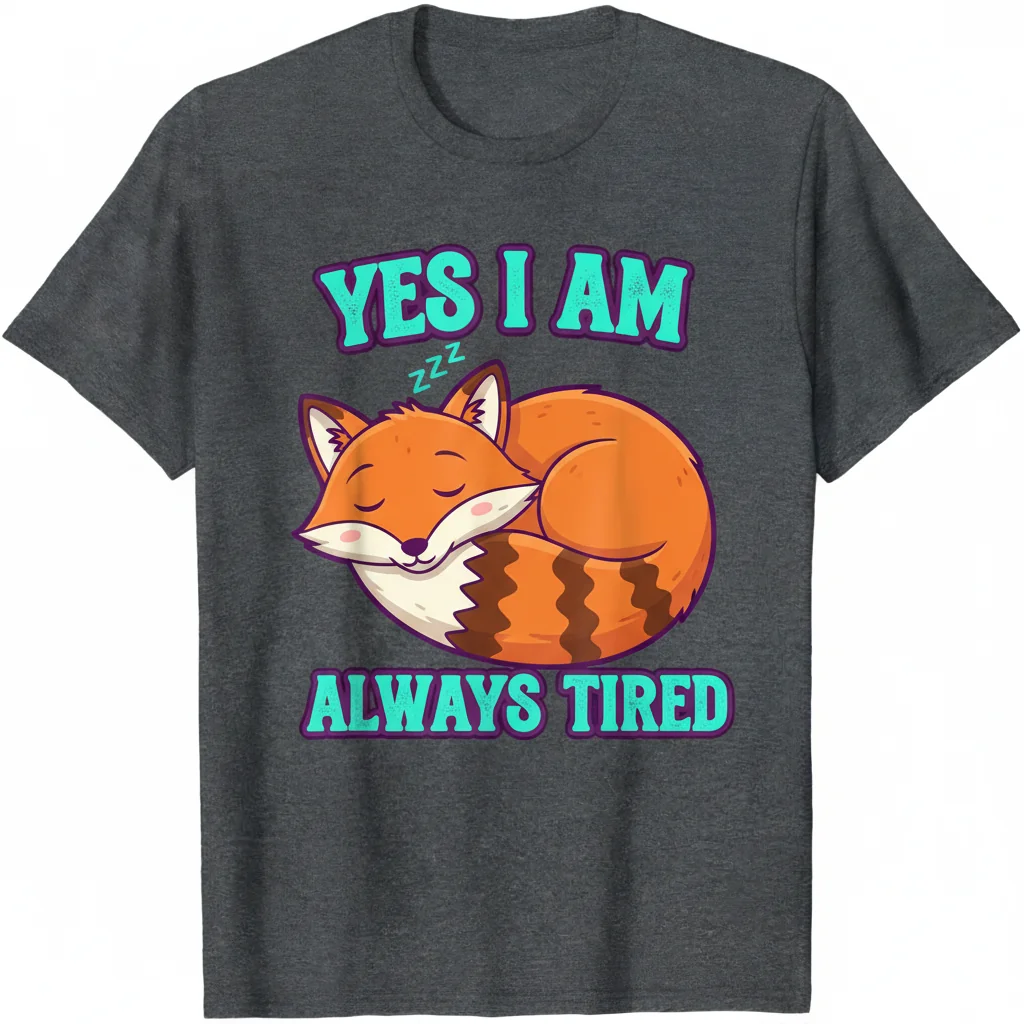 Always Tired, Always Adorable: The Foxy Spirit Tee