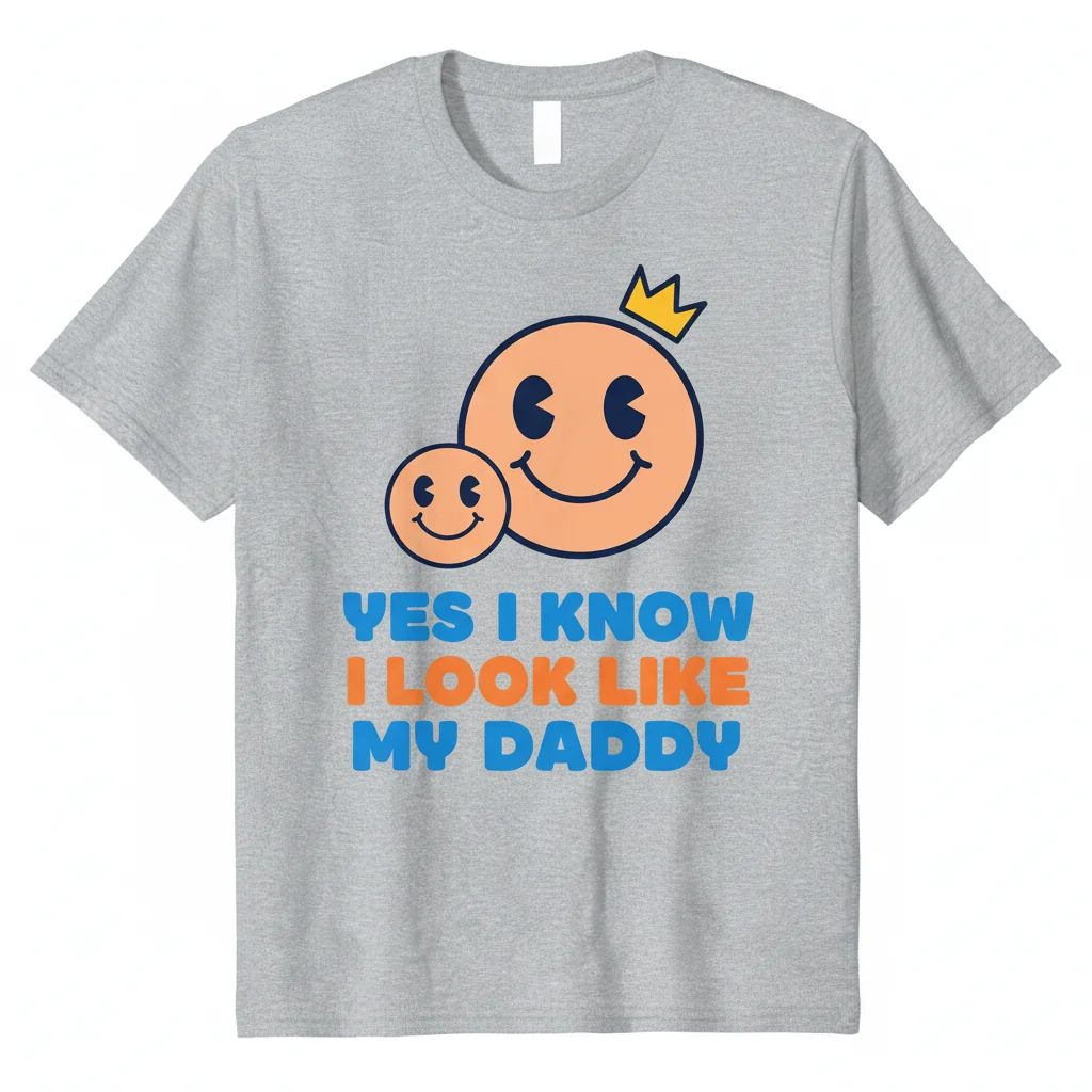 Daddy's Little Look-Alike: The 'Yes I Know I Look Like My Daddy' Essential Tee