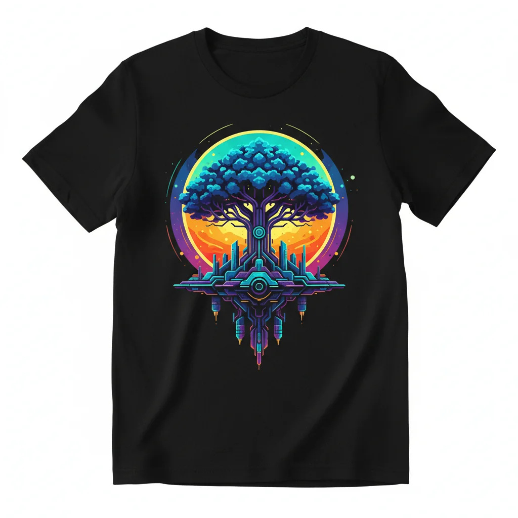 YGGDRASIL - HYPERION TREE SHIP Essential T-Shirt | Premium Cotton Graphic Tee