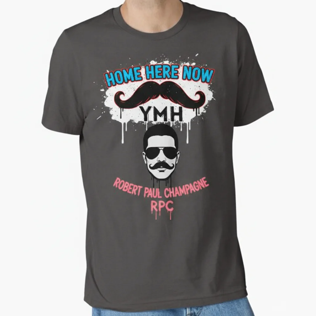 RPC Robert Paul Champagne 'Home Here Now' Tee