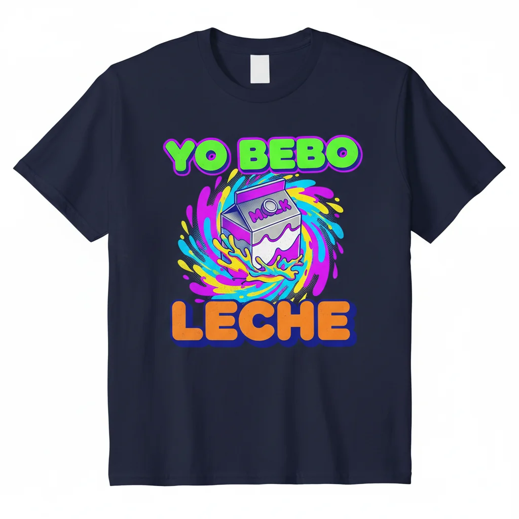 Yo Bebo Leche Essential T-Shirt – Spanish Milk Lover Tee