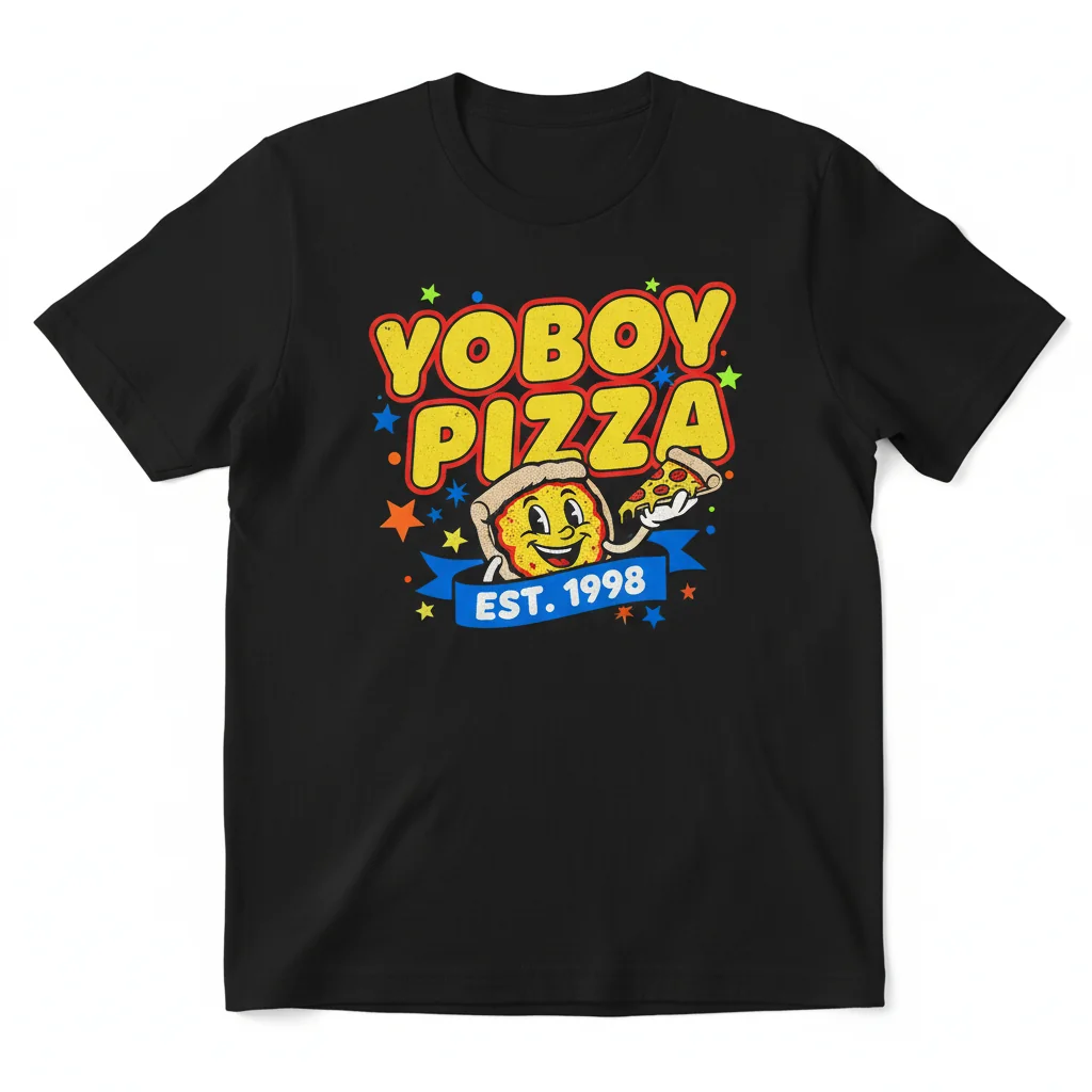 YOBOY PIZZA LOGO Essential Tee