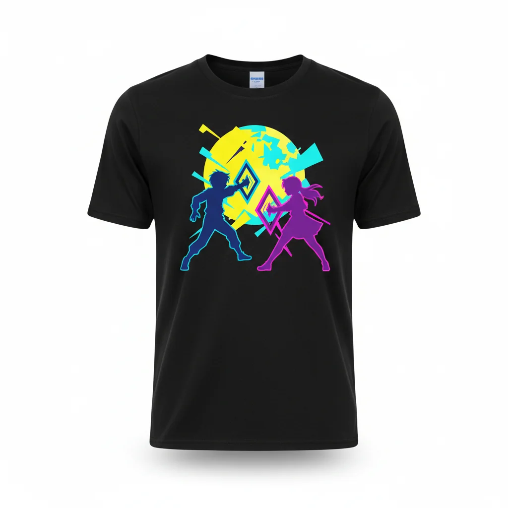 Kekkaishi Yoshimori Sumimura & Tokine Yukimura Essential T-Shirt - Anime Manga Fan Apparel