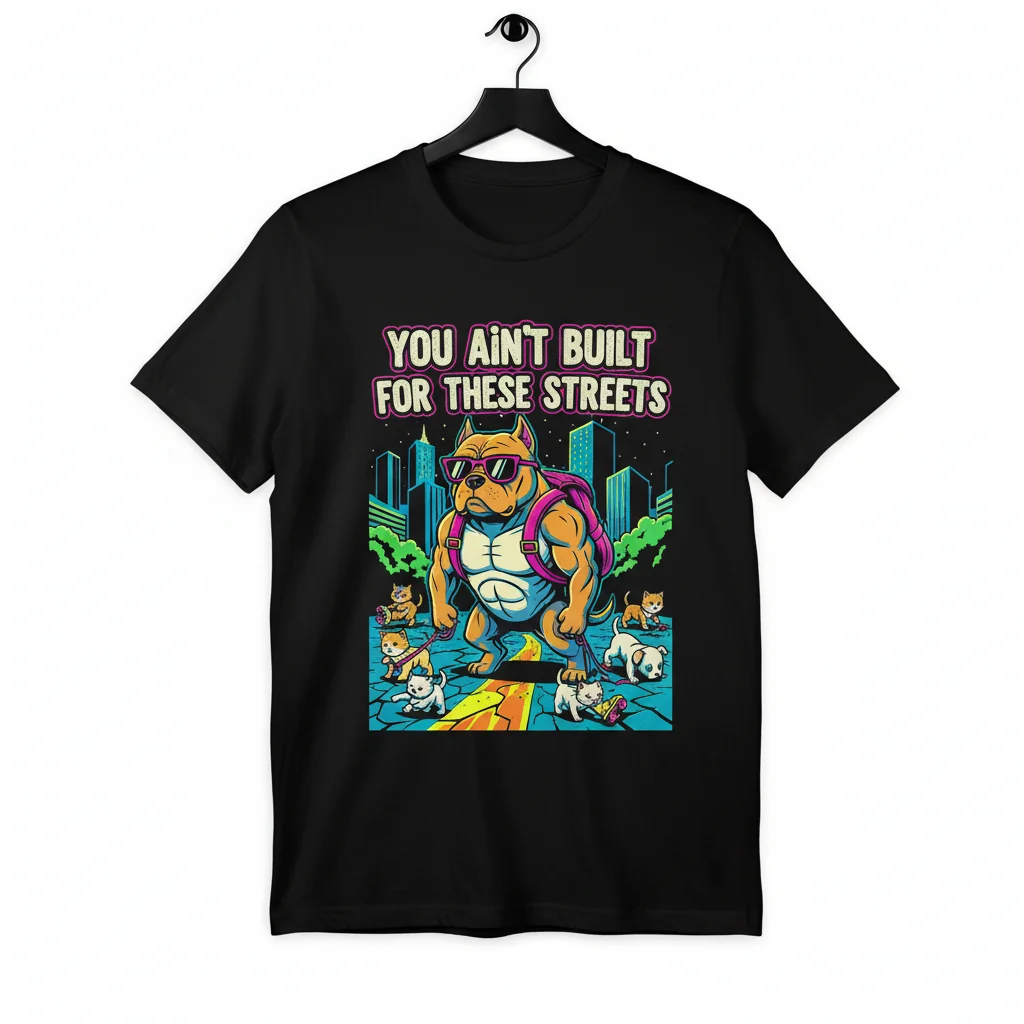 Streets Tee: Built for the Grind. Unapologetically You.